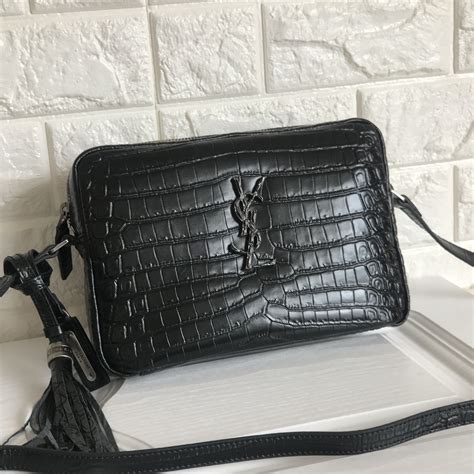 ysl cross body bag|ysl crocodile crossbody bag.